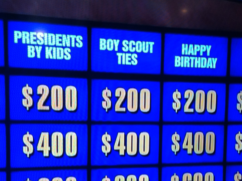 'Jeopardy!' category features Boy Scout knots