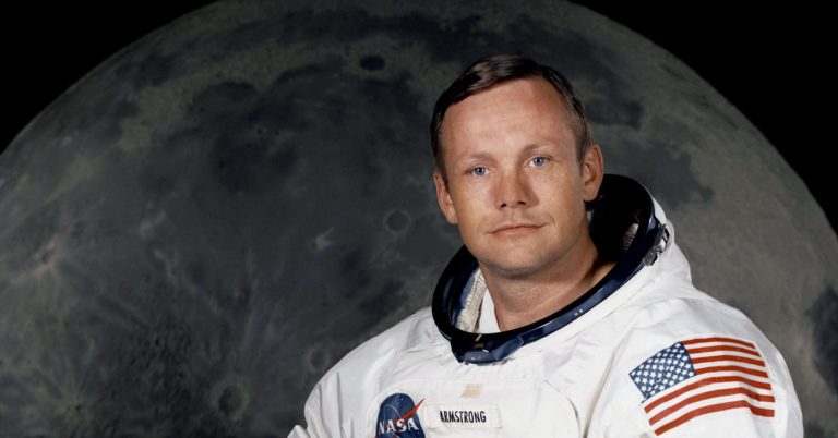 Neil Armstrong portrait