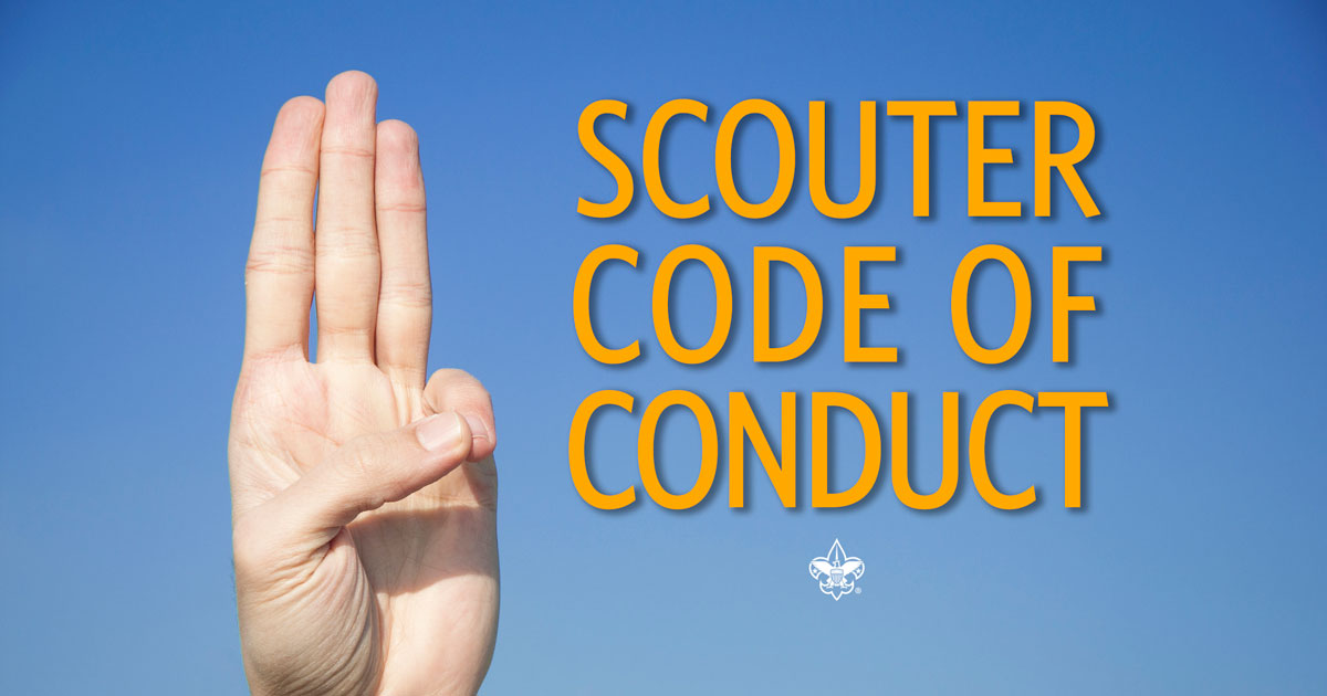 What is the Scouter Code of Conduct?
