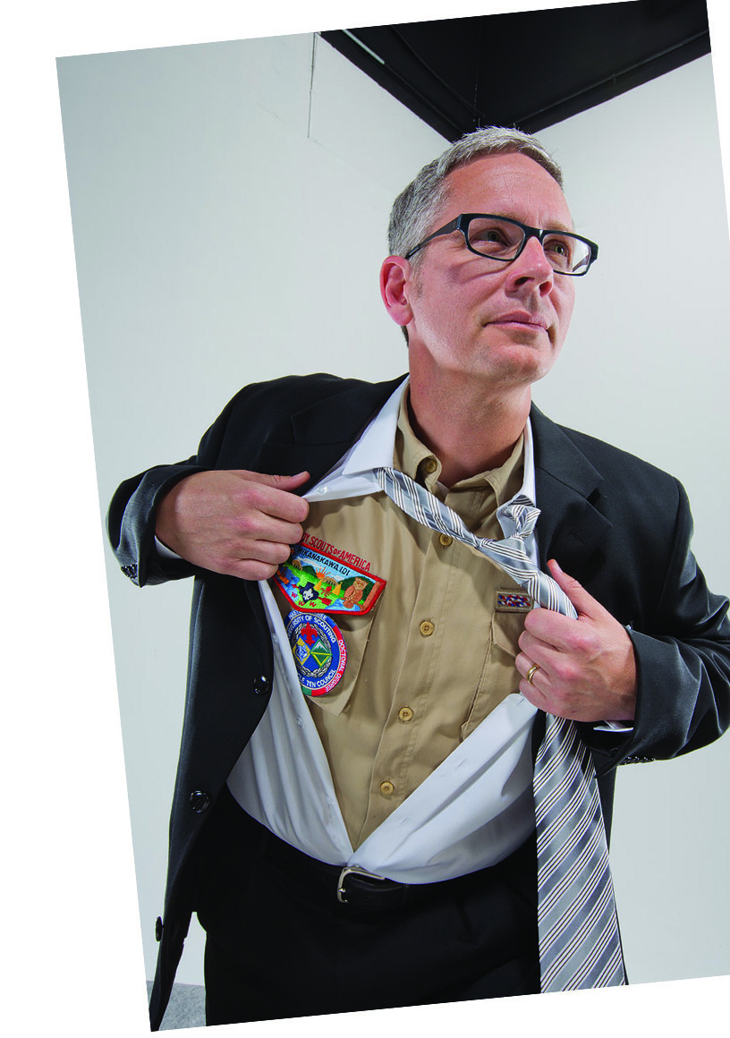 Behind The Scenes Of A Scouting Magazine Cover