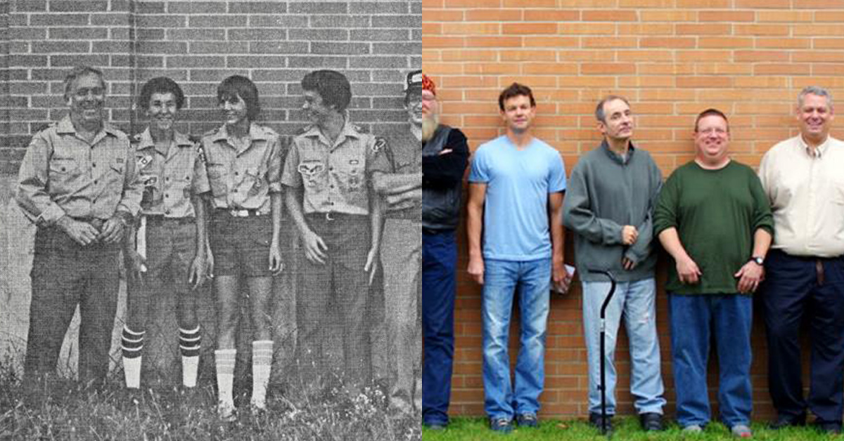 Philmont crew reunites to recreate photo taken 34 years prior