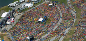 How's this for an audience?