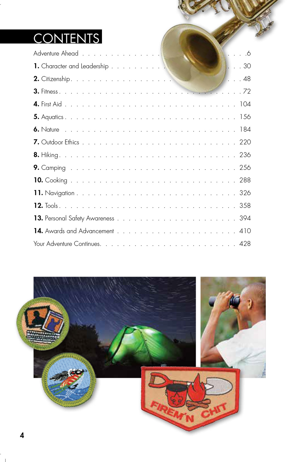 13th-edition-Boy-Scout-Handbook-contents-1