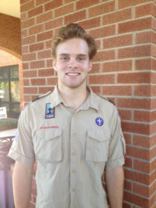 Isaiah Knox, not pictured in the group photo above, is the 12th Starkville High School Eagle Scout.
