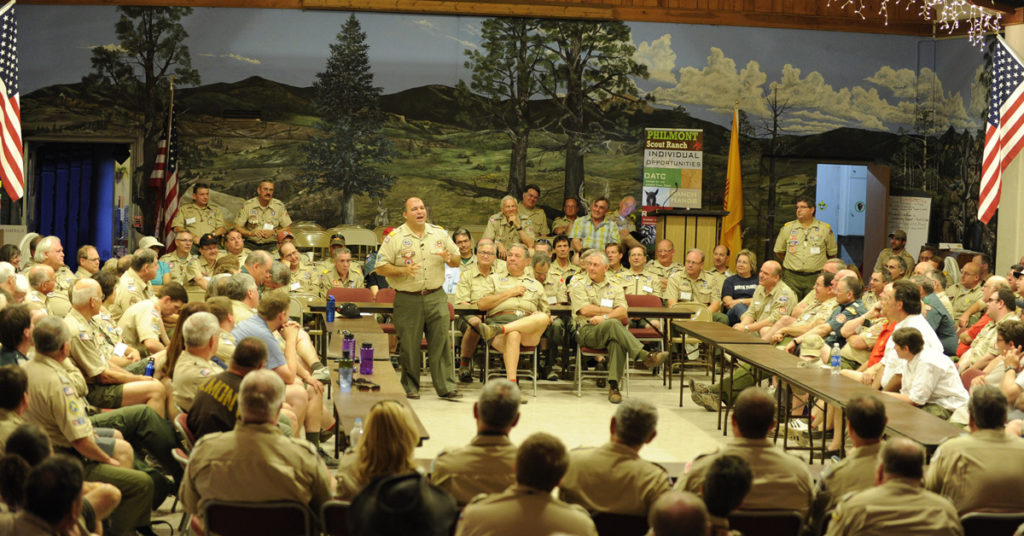 Tico-Perez-speaking-at-Philmont-Training-Center
