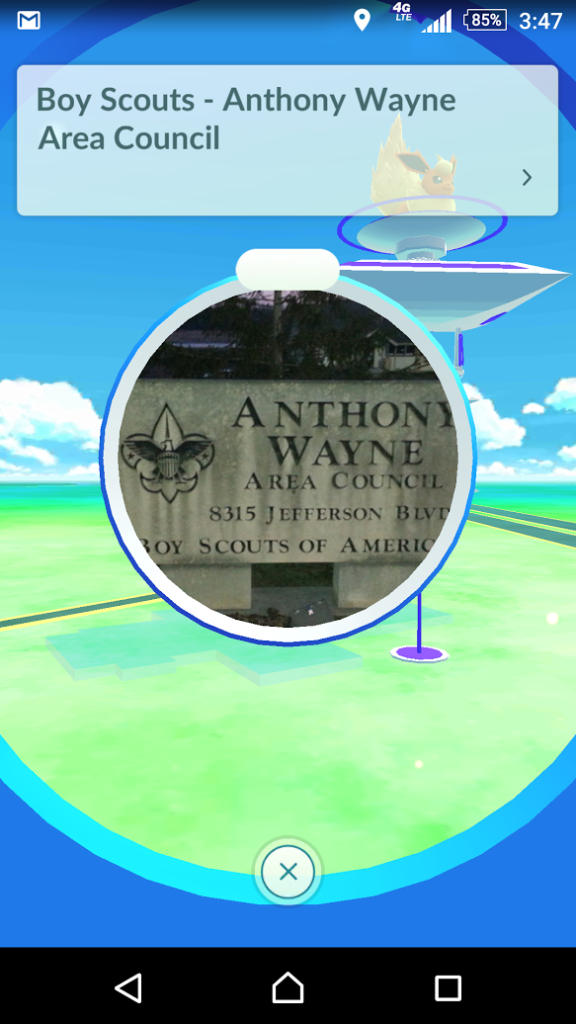 Anthony Wayne PokeStop