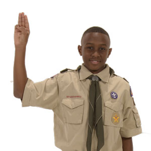 Boy Scout sign