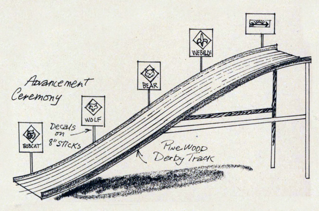 pinewood-derby-advancement-ceremony