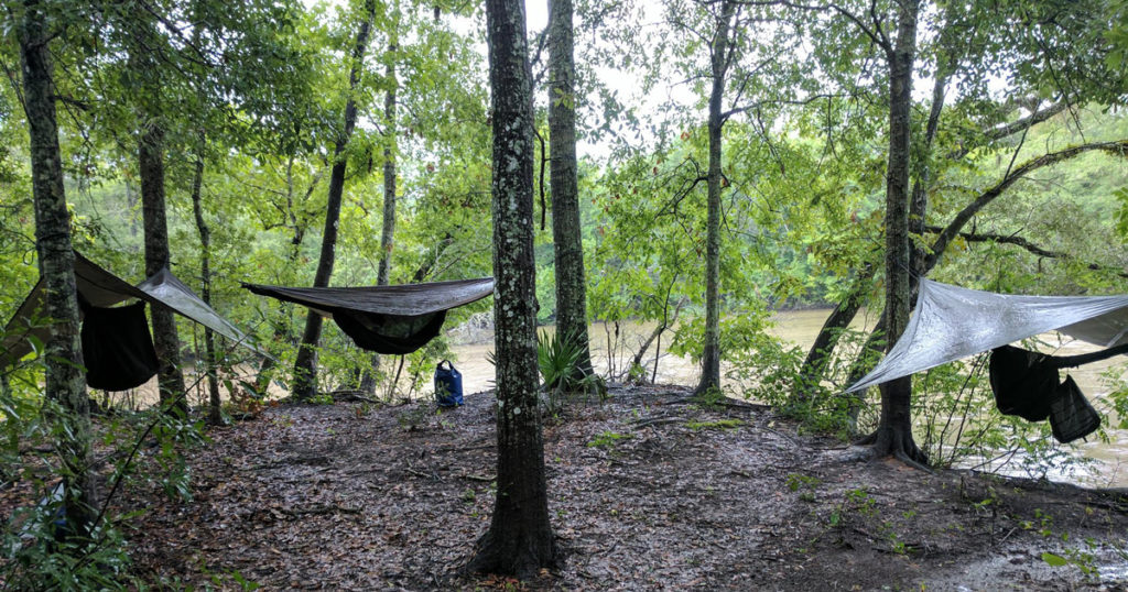 Troop 1005 of Michigan camped at the Louisiana Swamp Base, a council-owned high-adventure base in the Atchafalaya Swamp, Lafayette, La.