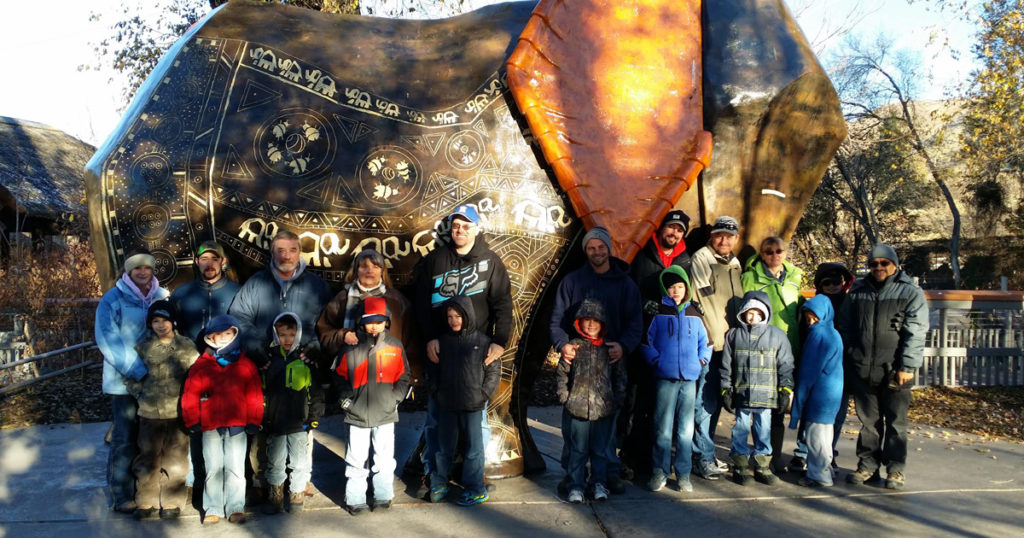 Pack 7, from Filer, Idaho, camped at the Hogle Zoo in Salt Lake City