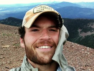 Mahn selfie atop Baldy.