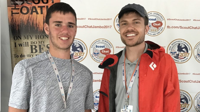 Jackson and Bryan at 2017 Jamboree