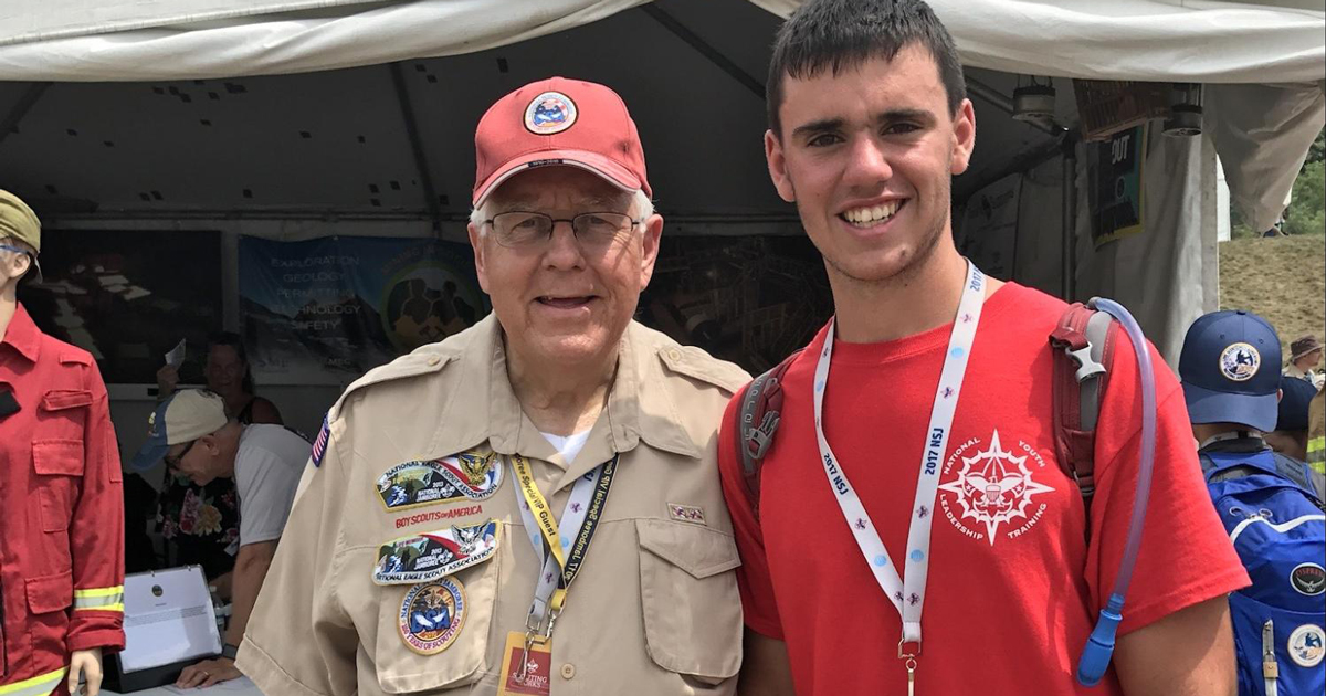 Jackson with Sen. Mike Enzi