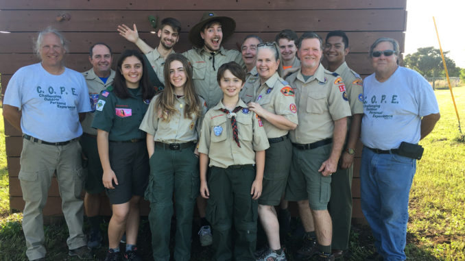 Mr Beast with team from the South Florida Council