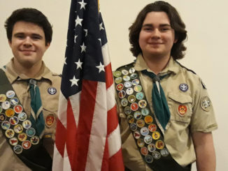 Andrew Buchanan (left) and Andrew Nelson