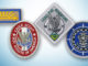 Insignia for the highest Scouting ranks: Arrow of Light, Eagle Scout, Summit Award and Quartermaster Award