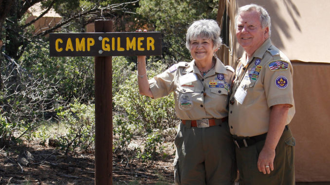 The Chickasaw Council's 2008 Eagle Scout Class was named after Sammie and Phil Gilmer, who also have a campsite at Philmont Scout Ranch named in their honor.