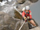Eagle Scout Corey Mullins ascends Vuwa Falls.