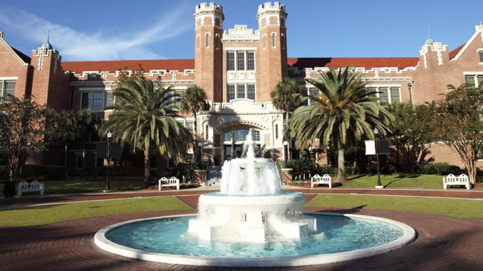 The campus of Florida State University — one of several schools that responded to our questions about how their admissions office perceives the rank of Eagle Scout. Photo by Denis Tangney Jr./Getty Images