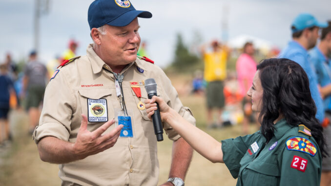 Lee Berger, renown scientist and Eagle Scout
