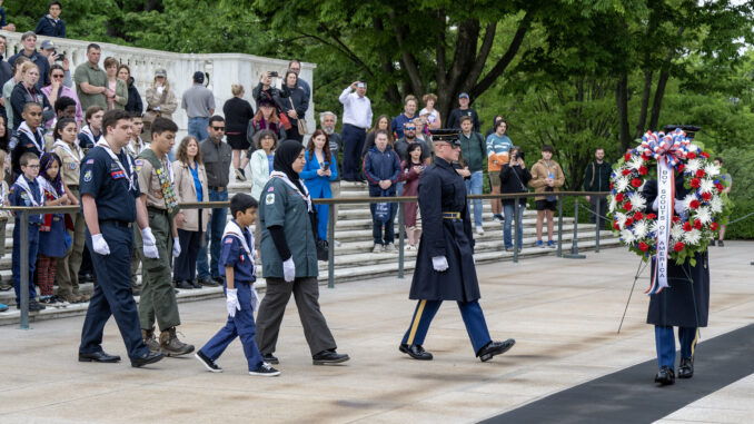 Wreath-laying ceremony