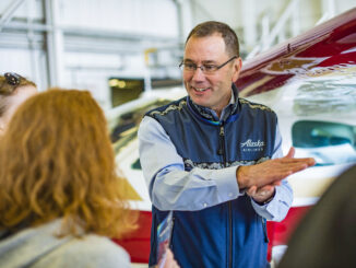 Brad Tilden talking to youth