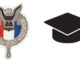 The NESA logo alongside a graduate cap