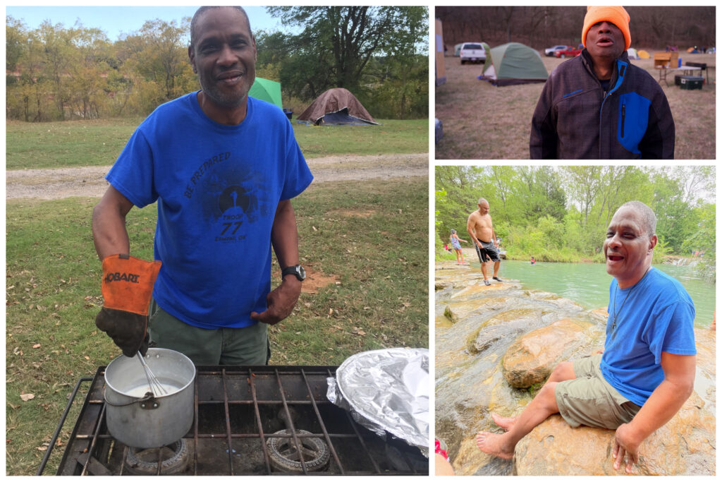 Darrell White in the outdoors