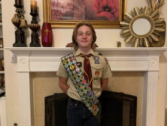 Scouts BSA member Shawn Sweeney