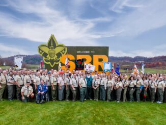 A photo of participants from a recent Wood Badge course at the Summit