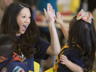 pack shoot to create imagery for the new handbooks and merit badge books