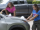 Scouts wash car for fundraiser
