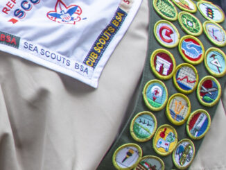 Merit badge sash