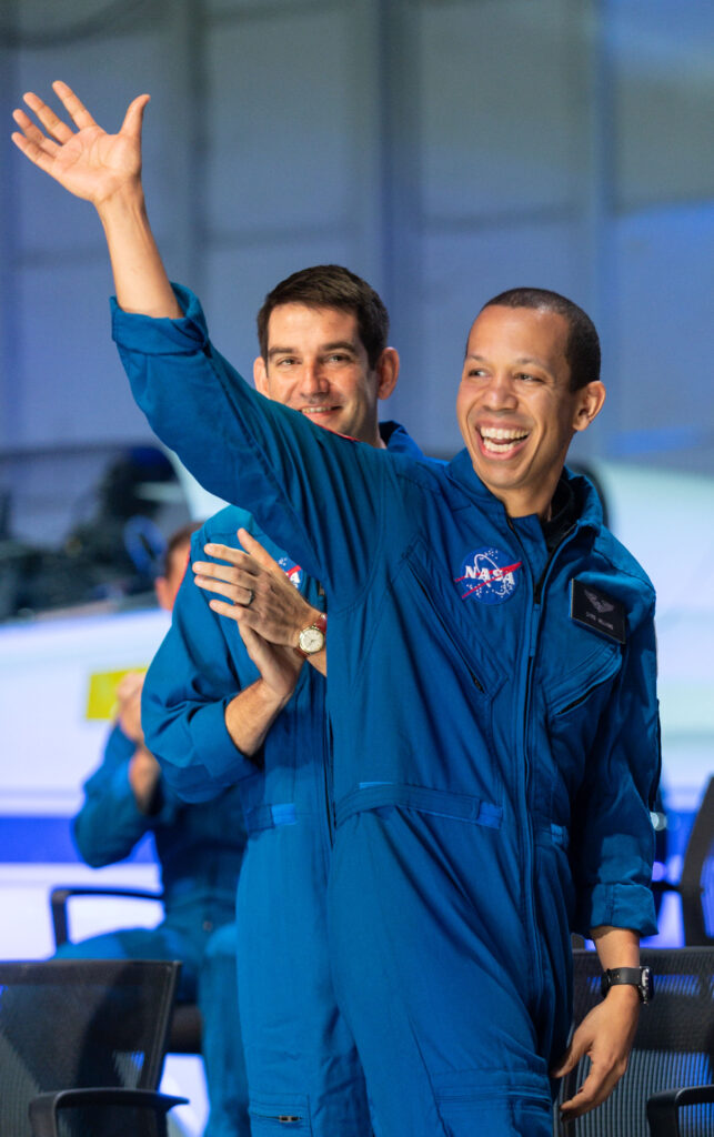 A photo of Eagle Scouts Jack Hathaway and Christopher L. Williams