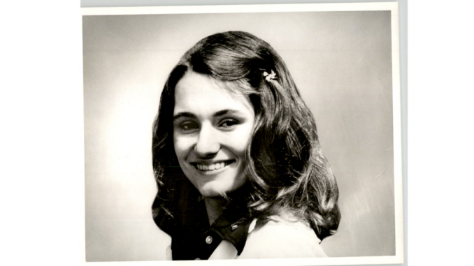 A photo of Mary Wright from 1974