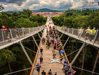 Jamboree attendees at the Summit