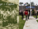 Two photos of Troop 1's cabin: One from 1933; one from 2024