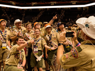 A photo of participants at the National Order of the Arrow Conference