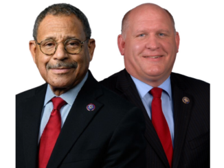 Portraits of the leaders of the Congressional Scouting Caucus: Sanford Bishop (left) and Glenn Thompson