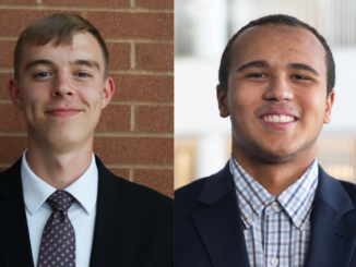 Photos of Eagle Scouts Wesley Casselman, the co-founders of TrailEagle Packs