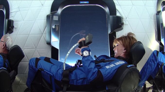 A photo of astronaut Sharon Hagle