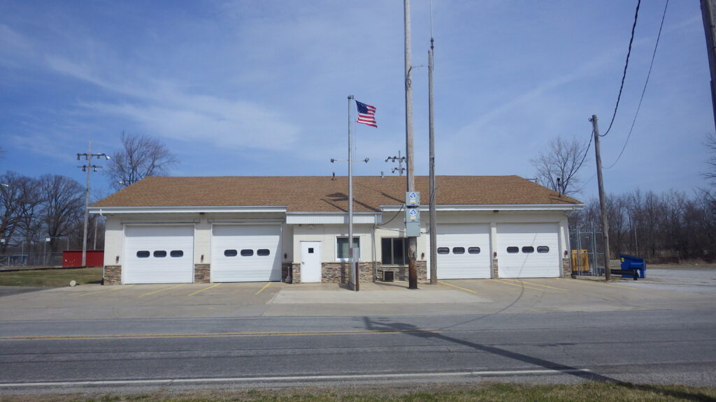 The Liberty Township Fire Department building