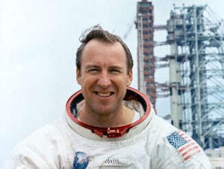 A photo of Eagle Scout astronaut Jim Lovell