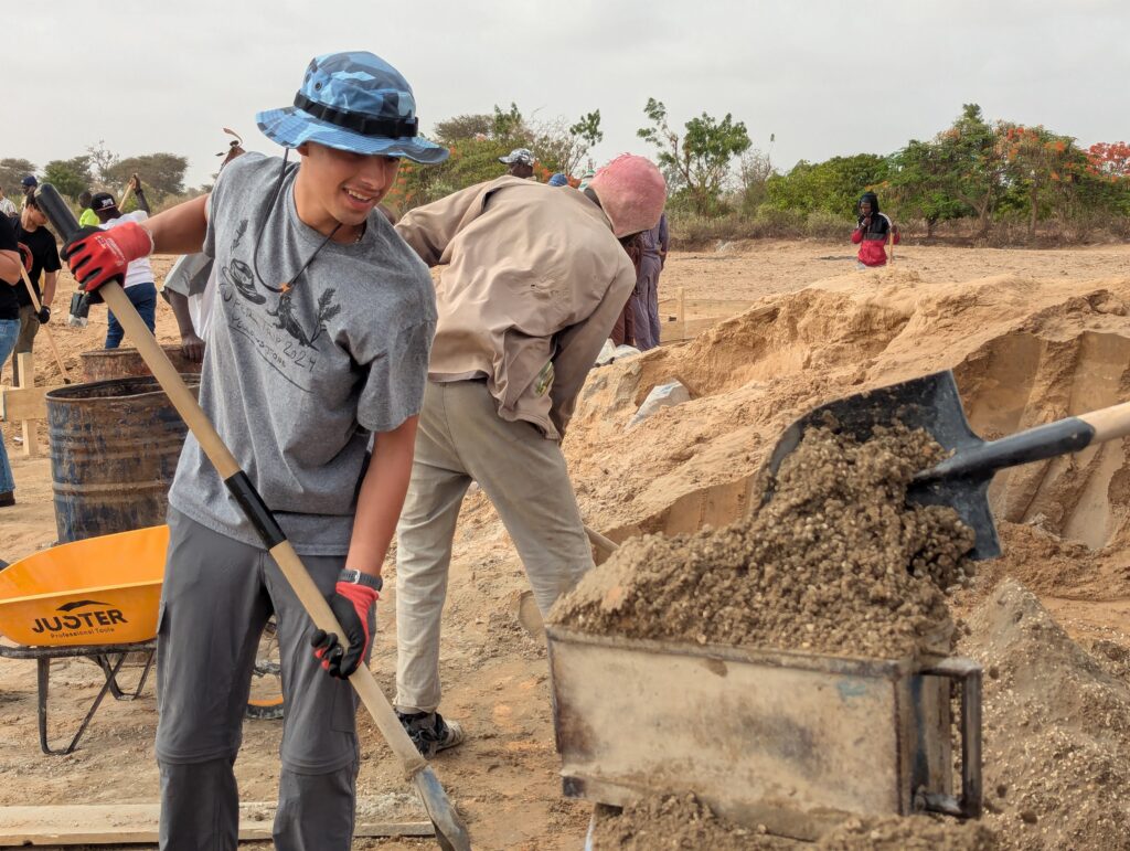 Julians says the ideals of Scouting align with the principles of buildOn.